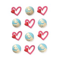 Oli &amp; Carol - Badeleg - Earthy the World Ball