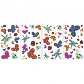 RoomMates - Wallstickers - Sommerfugle & insekter