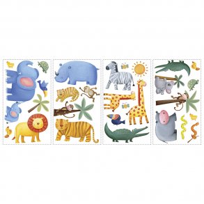 RoomMates - Wallstickers - Jungleeventyr