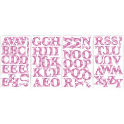 RoomMates - Wallstickers - Lyser&#248;de bogstaver