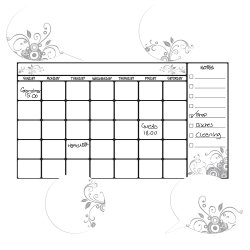 RoomMates - Wallstickers - Whiteboard Kalender