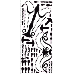 RoomMates - Wallstickers - Lysekrone