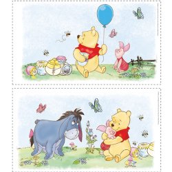 RoomMates - Wallstickers - Peter Plys mini plakater