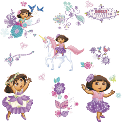 RoomMates - Wallstickers - Doras fortryllede skov