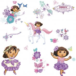 RoomMates - Wallstickers - Doras fortryllede skov