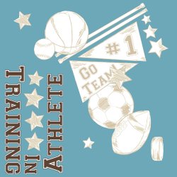 RoomMates - Wallstickers - Sportstr&#230;ning