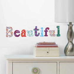 RoomMates - Wallstickers - M&#248;nstret alfabet