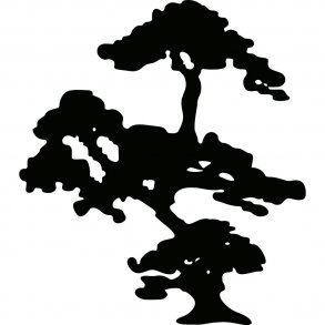 RoomMates - Wallstickers - Bonzai træ