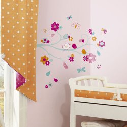 RoomMates - Wallstickers - Zutano Friendly Bird Giant