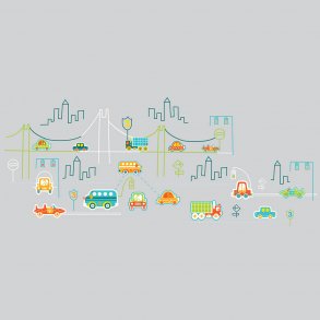 RoomMates - Wallstickers - Zutano Golden Gate