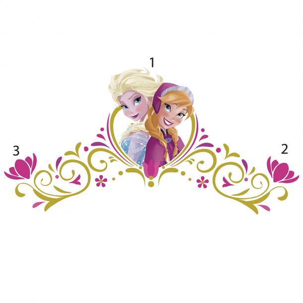 RoomMates - Wallstickers - Frost - Glitter