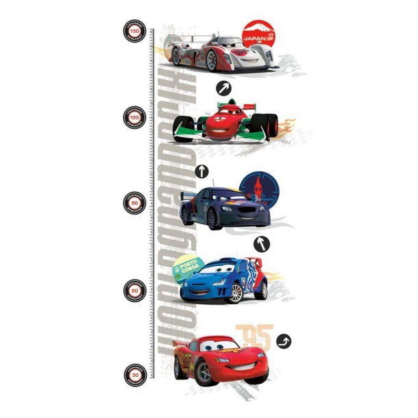 RoomMates - Wallstickers - H&#248;jdem&#229;ler - Cars 2