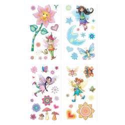 RoomMates - Wallstickers - Magiske dr&#248;mme fe - Glitter