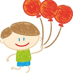 SES Creative - Kridt - 12 stk. farvede