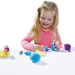 SES Creative - Modellervoks med glimmer 4x90gr