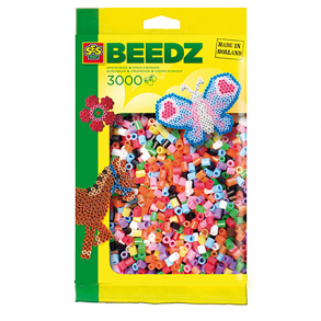 SES Creative - Perler - 3000 stk. basic