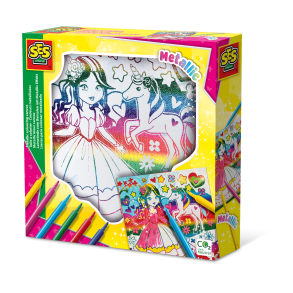 SES Creative - Farvelæg billede på lærred - metallic