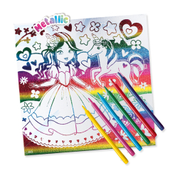 SES Creative - Farvel&#230;g billede p&#229; l&#230;rred - metallic