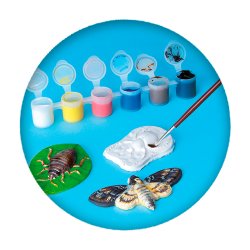 SES Creative - St&#248;b &amp; mal - Insekter, lyser i m&#248;rke