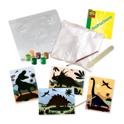 SES Creative - St&#248;b &amp; mal - Dinoer med skrabeark