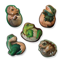 SES Creative - St&#248;b &amp; mal - Dinoer med skrabeark