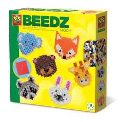 SES Creative - Perler til strygning - S&#248;de dyr