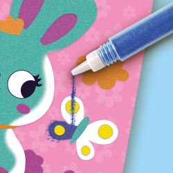 SES Creative - Sandkunst - Billeder med skovens dyr