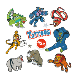 SES Creative - Tatoveringer - Dyrekrigere