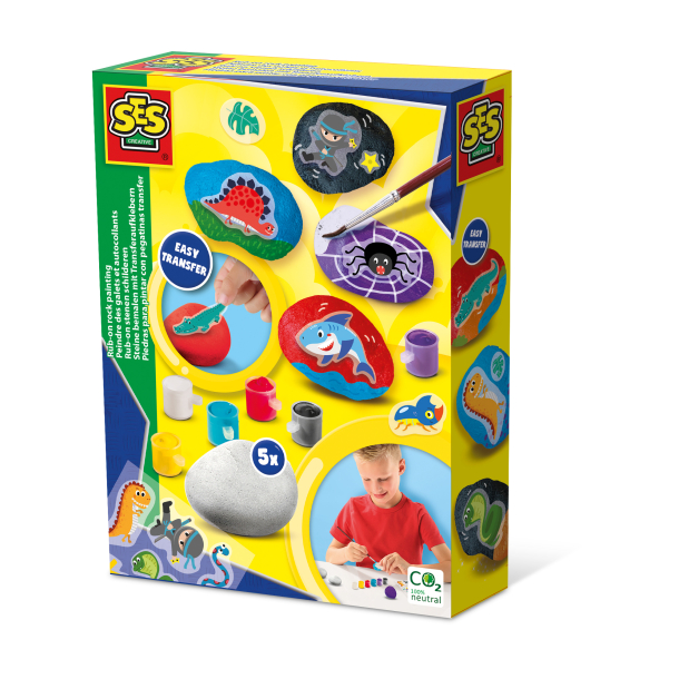 Rock Painting- Transfer Stickers