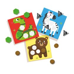 SES Creative - Mit f&#248;rste - Sensoriske mosaikkort