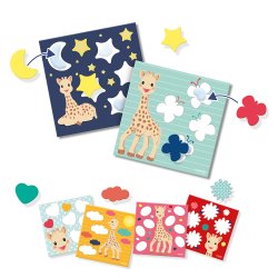 SES Creative - Sophie la girafe - kl&#230;bende brikker