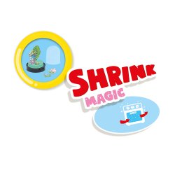 SES Creative - Krympeplast - Eventyr i klokke