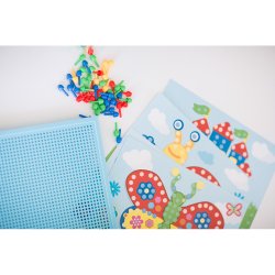 SES Creative - Stiftmoasik med illustrationer