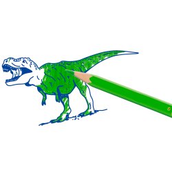 SES Creative - Stempels&#230;t - Dinosaurer