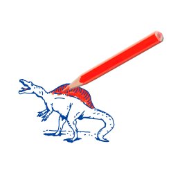 SES Creative - Stempels&#230;t - Dinosaurer