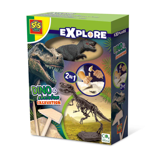 Excavation - T-Rex and Skeleton