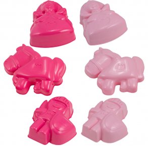 Spielstabil - Sandforme - Ridder, prinsesse og hest