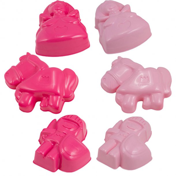 Sand Molds - Princesse, Knight and Horse