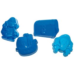 Spielstabil - Sandforme - Pirat, skib, kiste og d&#248;dningehoved