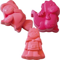 Spielstabil - Sandforme - Prinsesse, drage og heks