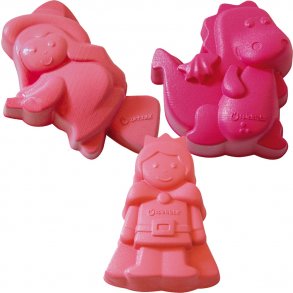 Spielstabil - Sandforme - Prinsesse, drage og heks