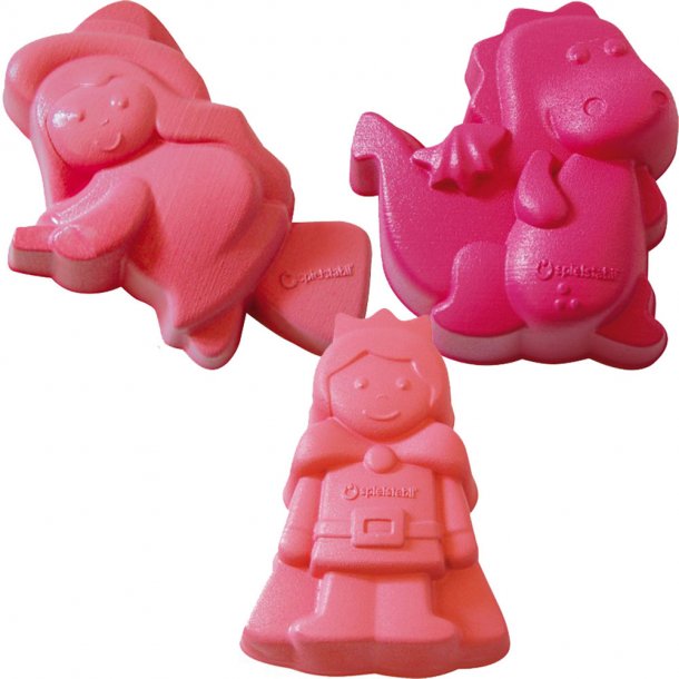 Spielstabil - Sandforme - Prinsesse, drage og heks