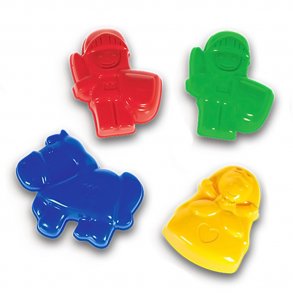 Spielstabil - Sandforme - Ridder, prinsesse og hest