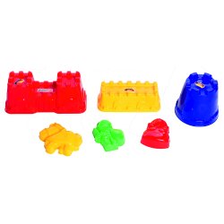 Spielstabil - Sandforme - 6 stk borg