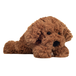 Teddy Hermann - Liggende hund 20 cm - 6 assorterede
