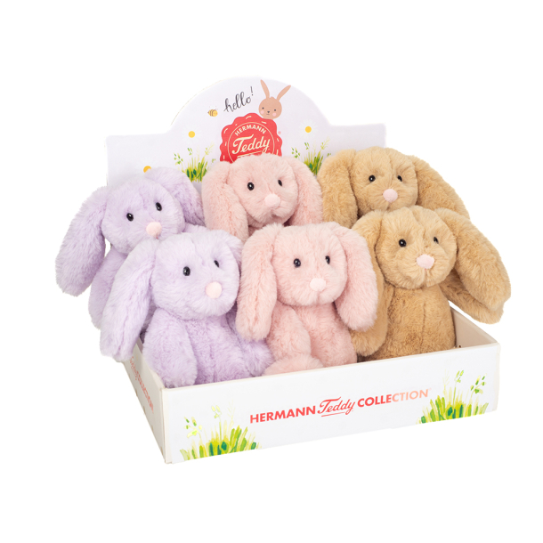 Teddy Hermann - Kanin 20 cm - 6 assorterede