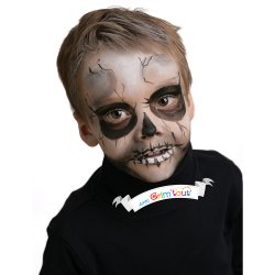 Grim&#39;tout - Teatersminke - 3 farvestifter - Pirat vampyr